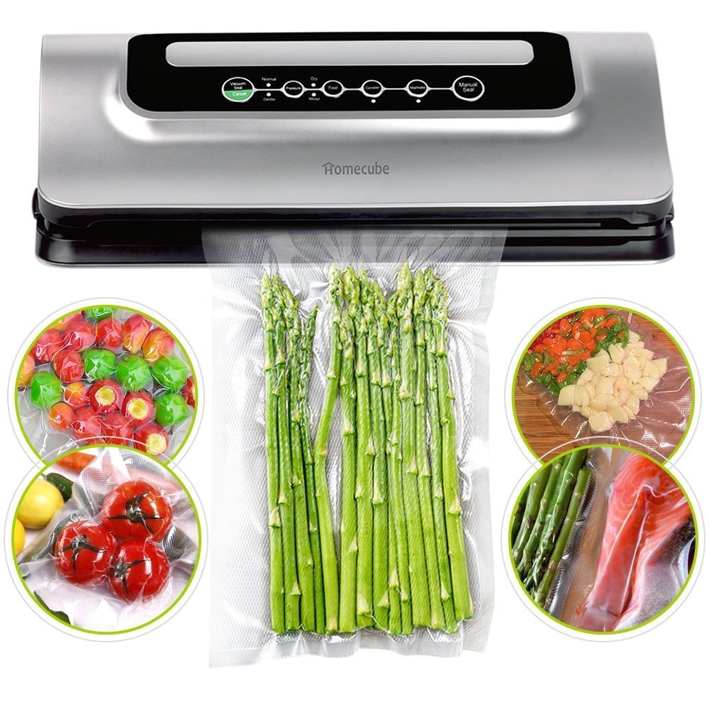 FoodSaver Confezione Da 44 Sacchetti Sottovuoto Pretagliati Per La Conservazione Ermetica Di Alimenti E Cottura Sottovuoto, Senza BPA, 1 Quart - Foto 11