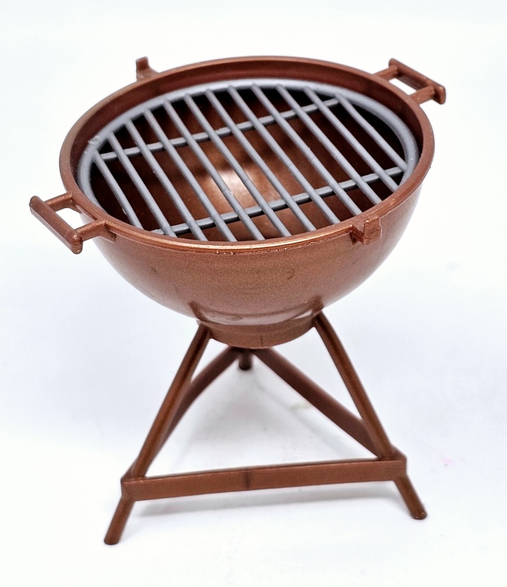 Barbie Pool Playset Grill Only BBQ Dollhouse Accessory VTG VGC Mattel 80's