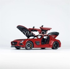 MINICHAMPS 1:18 Benz AMG SLS Black Series GT Diecast Model Car Red Collection