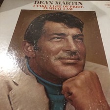 Dean Martin I Take A Lot Of Pride In What I Am  LP Vinyl Record Album