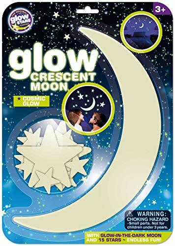 Оригинальная игрушка Glowstars компании Brainstorm Toys B8622 Glow Crescent Moon, Мульти-C