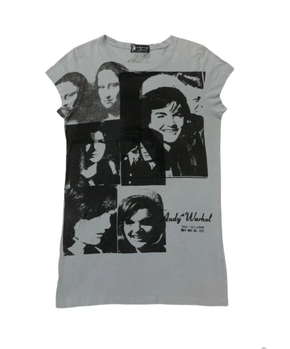 HYSTERIC GLAMOUR MONA LISA JACKIE KENNEDY ANDY WARHOL SEDITIONARIES SHIRT JAPAN