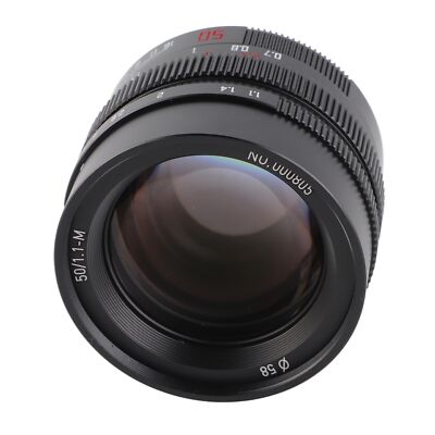 50mm F1.1 Large Aperture Prime Lens Full Frame Auto Manual Focus
