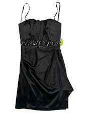 NWT Windsor Black Spaghetti Strap Semi-formal Formal Mini Dress Size 3