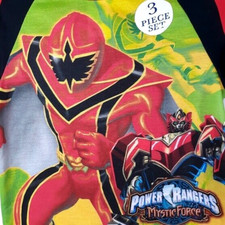 Pigiama Lungo Power Rangers Per Bambini | Maniche Lunghe E Pantaloni Morbidi In Cotone | Ufficiale Con Stampe Dei Ranger - 2