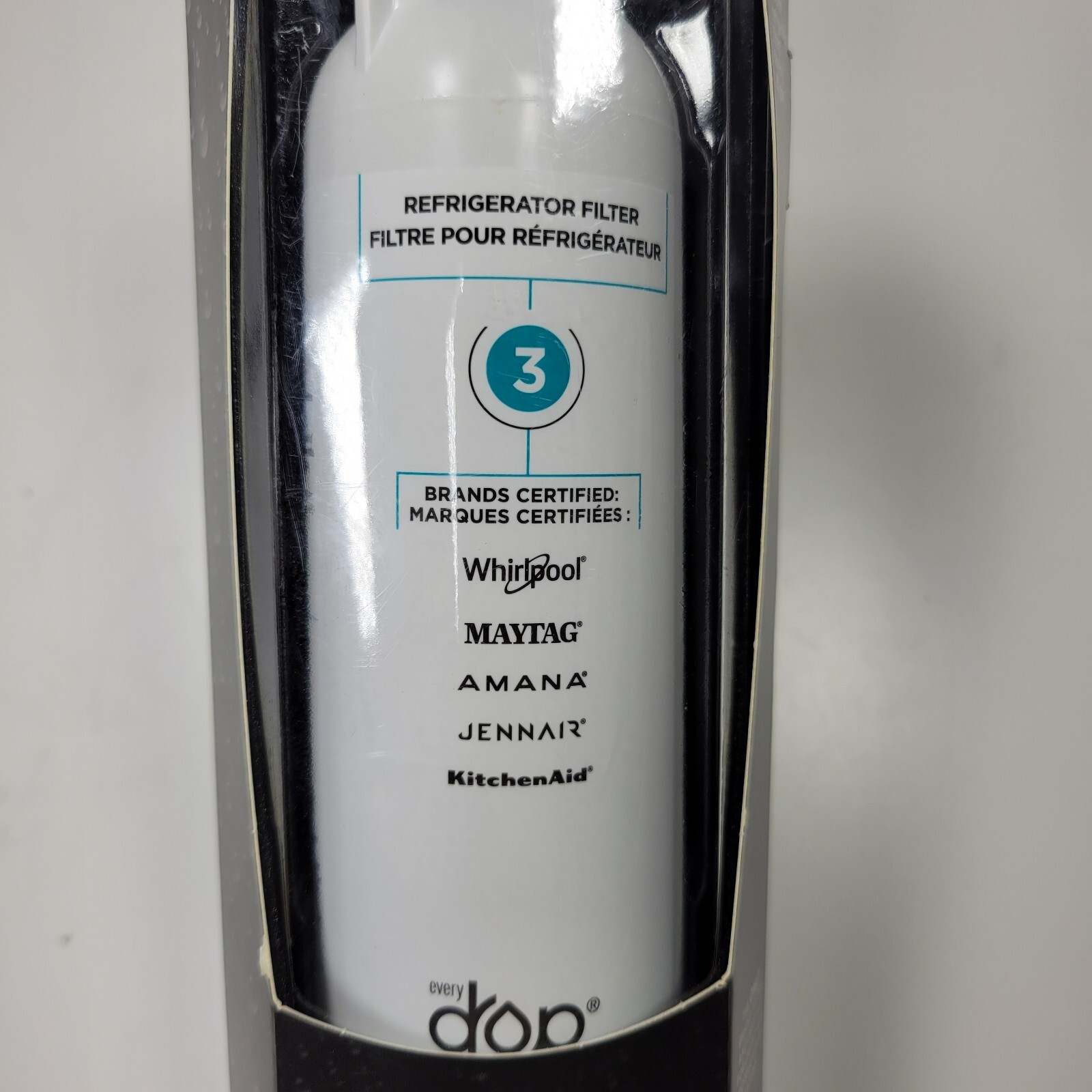 EveryDrop Refrigerator Water Filter 3 EDR3RXD1 (Pack of 1) for sale