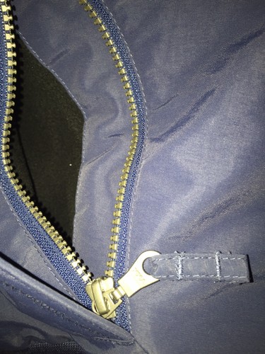 Chaleco para hombre Lands End The Squall azul sin mangas cremallera completa lana interior talla XL - Imagen 5 de 12
