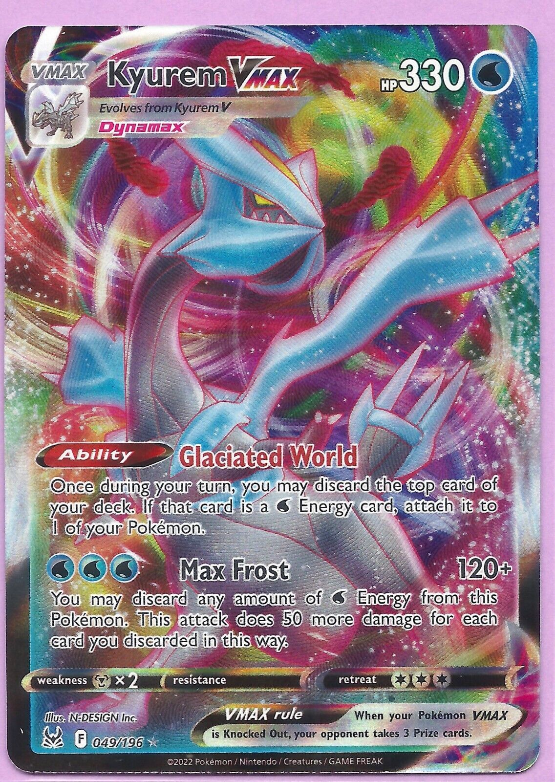 Kyurem-VMAX (049/196), Busca de Cards