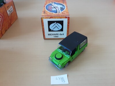 MC43 Citroën Méhari Phase 2 Bleu Turquoise 1/43 – Sur Mesure Base Norev (1979)