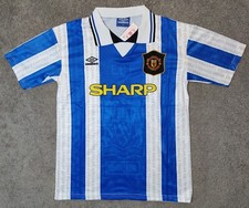 Manchester United 1994/96 Away Soccer Football Jersey Shirt Size XL