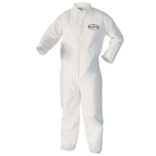 A40 Liquid & Particle Protection Coveralls 44305 Zipper Front White 2xl qty 2