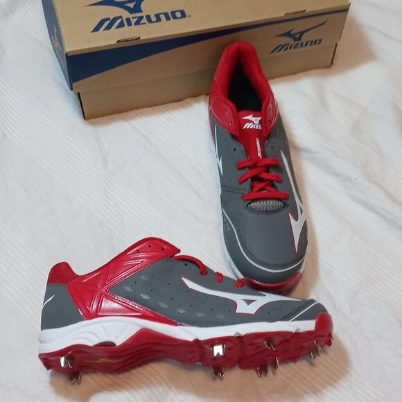 NEW MIZUNO 9 SPIKE SWAGGER 2 LOW BASEBALL MENS 12 SPIKES SHOES | eBay