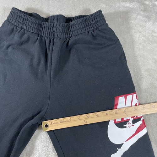 Air Jordan Joggers Boys XL Black Jumpman 23 Spellout Sweatpants Youth Nike - Picture 6 of 10