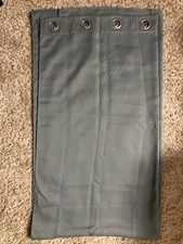 Great blackout curtain 135x245 grey soft silver eyelets