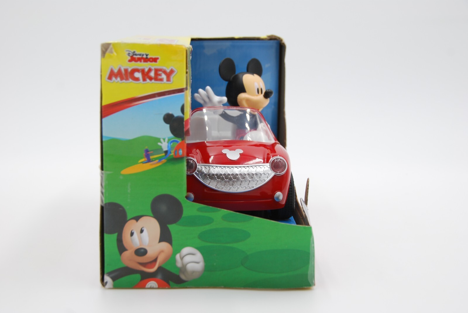 Jada Majorette 7/253074000 Disney - RC Mickey Roadster - Voiture  Télécommandée - Figurine Mickey Incluse - Dès 3 Ans - 253074000ONL, Rouge :  : Jeux et Jouets