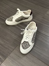 Birdies Cardinal White Casual Sneakers Orbit Floral Plaid WIFOCO Women Size 11