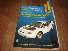 Haynes Ford Taurus Mercury Sable 1996-2001 Repair Manual 36075