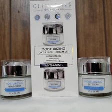 SpaScriptions Moisturizing Retinol Day & Night Cream Anti Aging Set
