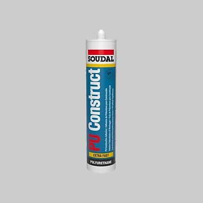 Colla PU Soudal Construct EXTRA FAST 310ml - Beige, Impermeabile, Per Costruzioni E Montaggi - Foto 10