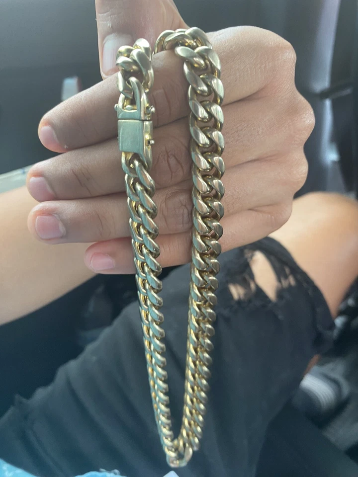 Cadena De Oro Gruesa 14 K - Image 2 of 4