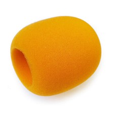 Microphone Wind Screen Foam Ball-Type Mic Windscreen - Yellow