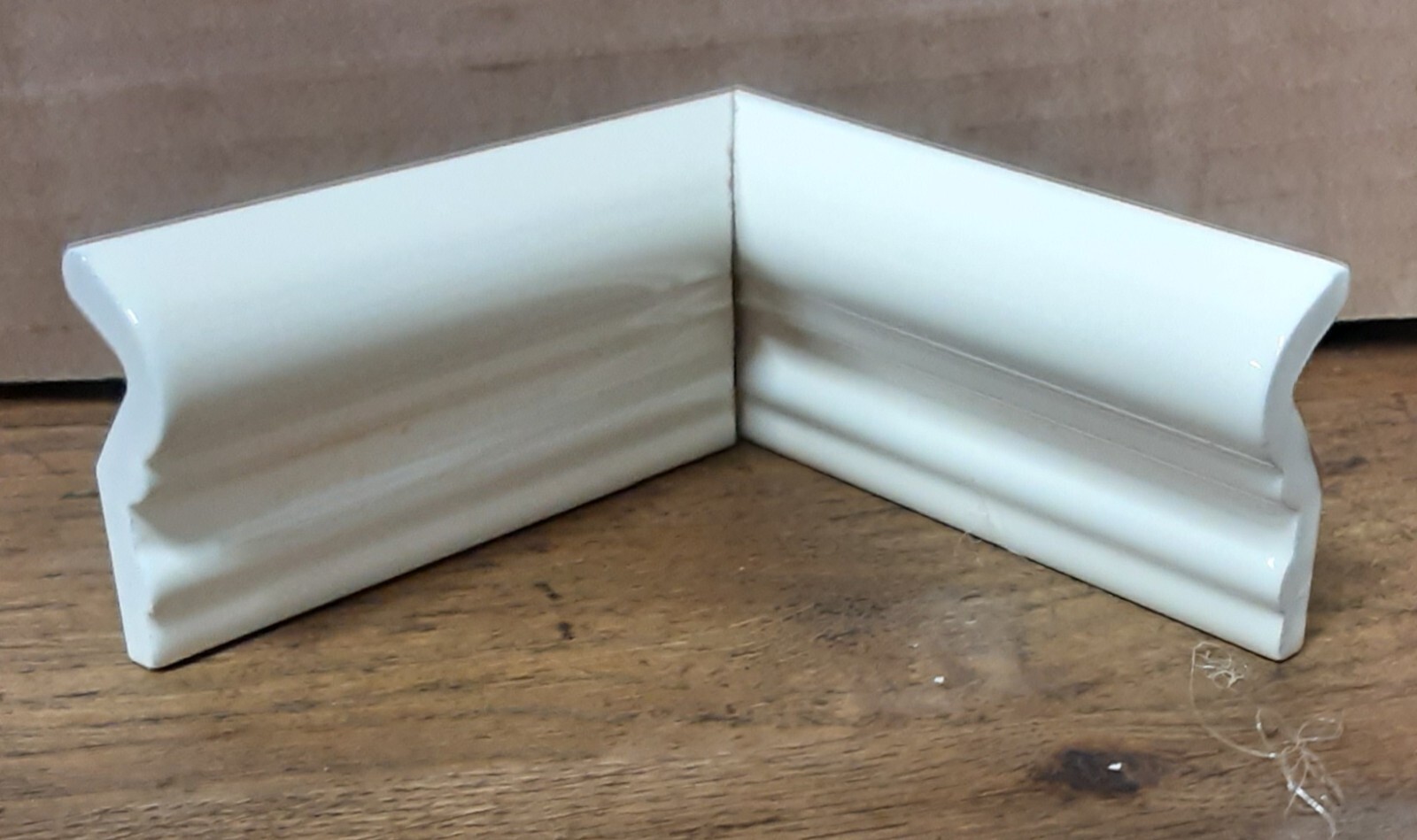 Off White Cream Tile Border Dado Tile mouldings 20x5cm High Gloss eBay