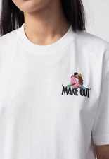 🔥Carne Bollente White Organic Cotton Lust In Desire T-Shirt Unisex  NWT X-Large