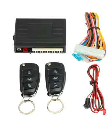 Universal Auto Türschloss Keyless Entry mit Stamm Release Taste Remote Zentralen