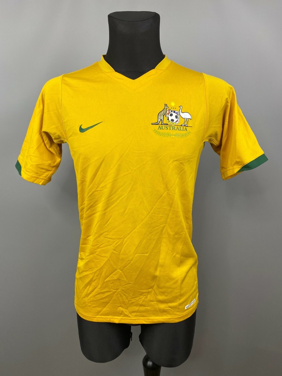AUSTRALIA 2006 2008 HOME SHIRT FOOTBALL SOCCER JERSEY NIKE MENS