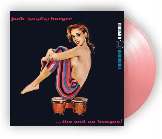 Jack Burger - THE END НА БОНГО - Виниловая пластинка РОЗОВОГО цвета - НОВАЯ И ЗАПЕЧАТАННАЯ! Редкий альбом