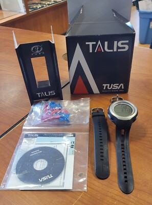 Tusa Talis 2-Gas Dive Computer in Black