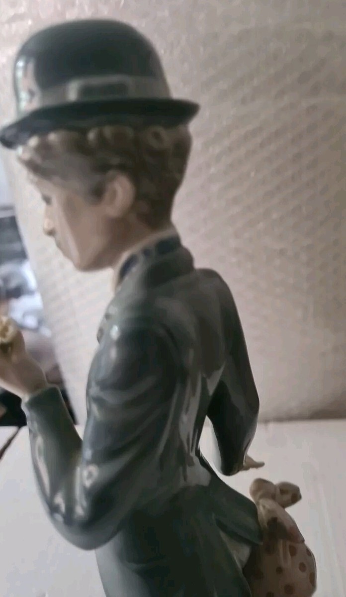 リヤドロ　lladro チャップリンcharlie the tramp 浮浪者 Lladro Charlie Chaplin 