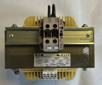 Eaton Transformator / Pri. 400V / Sec. 42V / 2500/9000VA / STZ2,5 - Bild 1 von 4