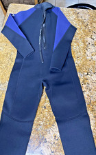 DARK LIGHTNING Size 8 Neoprene Thermal Wetsuit - Scuba Diving/Wakeboarding