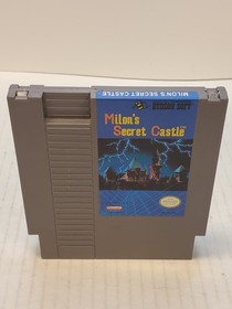 Milon's Secret Castle (NES Nintendo Entertainment System, 1988) TESTED & WORKS