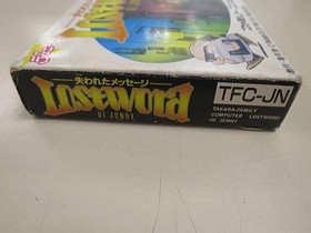 Takara Lost Word of Jenny Lost Message Famicom Game with Damaged Box