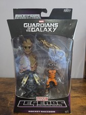 Hasbro Marvel Legends Guardians of the Galaxy Rocket Raccoon Groot BAF Open MCU