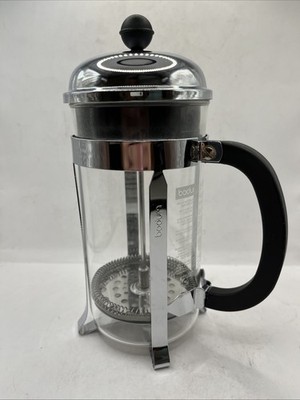 Bodum 1''1/2 Cup Glass French Press Single Serve Coffee Makers