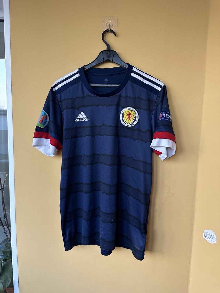 Scotland Euro 2020 2021 Home Jersey Soccer Football Shirt Adidas Mens size M