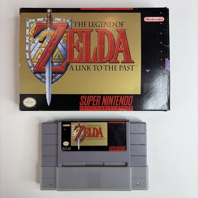 The Legend of Zelda: A Link to the Past (Nintendo SNES, 1992) in Authentic Box