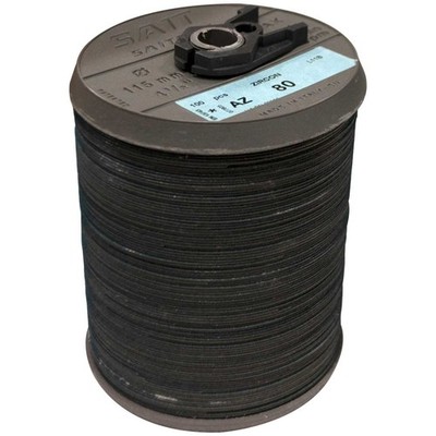 United Abrasives SAIT 69280 4-1/2x7/8 Bulk AZ-X Economical Zirconium Fiber Discs