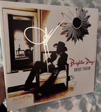 Dwight Yoakam Signed Vinyl Album Brighter Days