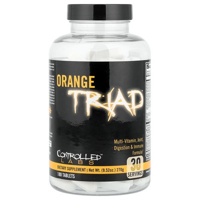 Orange Triad , Multi-Vitamin, Joint, Digestion & Immune Formula, 180 Tablets