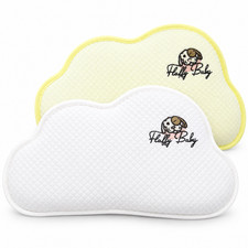 Baby Anti Plattkopf Kissen Babykissen Kopfkissen ergonomisch + 2 Bez&uuml;ge Tasche