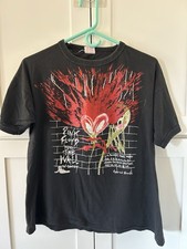 VTG Pink Floyd Original 1980 The Wall Concert Shirt (L)