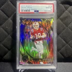 2024 Panini Select - Drake Maye #218 Red & Blue Shock Prizm (RC) PSA 10
