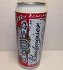Budweiser Dale Earnhardt Jr/Kenny Bernstein 16 oz can Anheuser-Busch 2000 EMPTY — photo 2