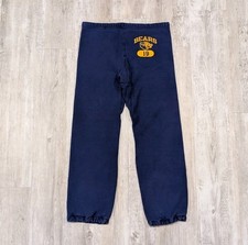 Vintage Champion Reverse Weave Bears Gusset Sweatpants Large 80s USA Made