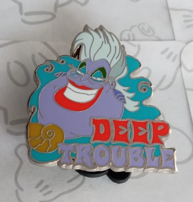 Ursula Villains Attributes Mystery Deep Trouble Little Mermaid Disney Pin 107924