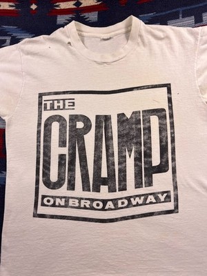 RARE  Vintage The Cramp On Broadway Goth Clothing Store Seattle Grunge USA Sz L
